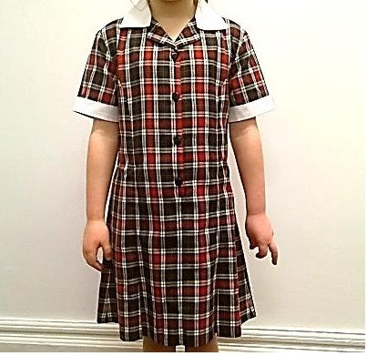 School summer hot sale dress red